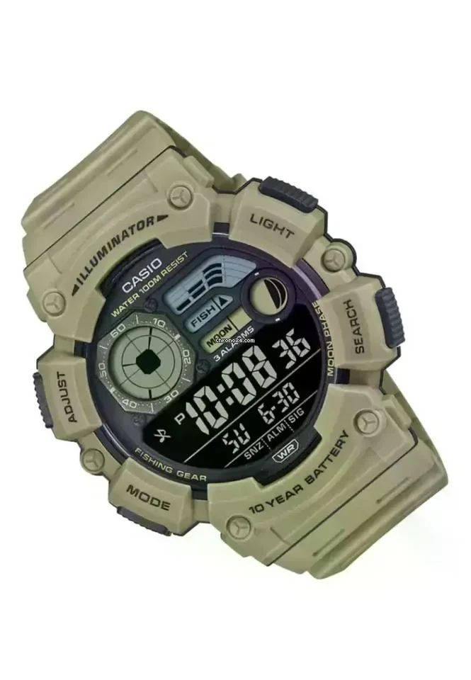 CASIO Collection WS-1500H-5BVEF Beige Uhr