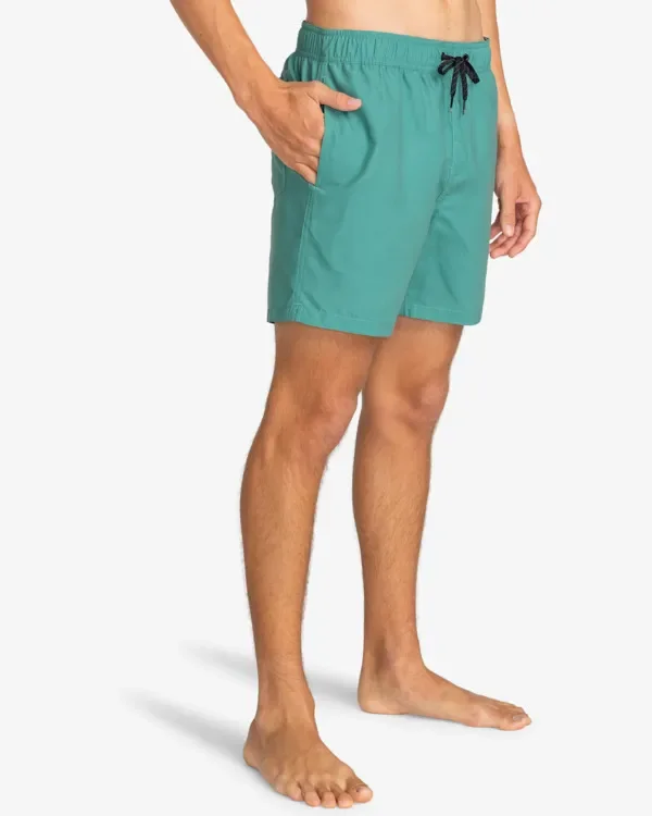 Billabong Badehose All Day Heritage Layback 16" für Männer Jade Stone GR. L