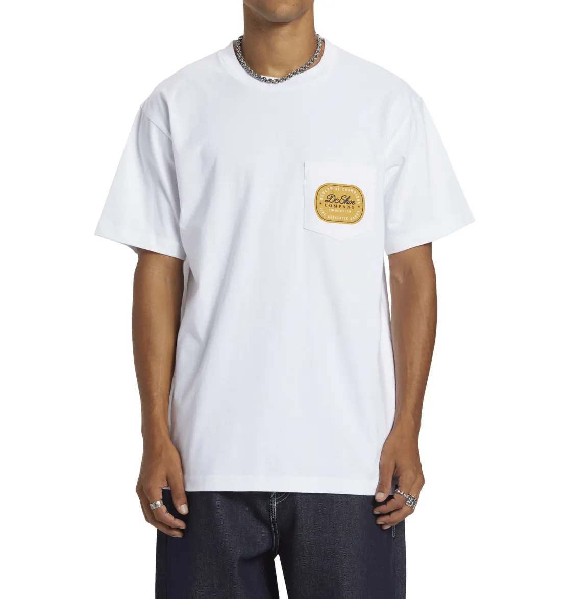 DC Label It - T-Shirt für Männer Weiß GR. M