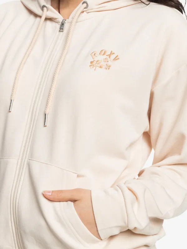 ROXY Surfing By Daylight - Sweatshirt mit Reißverschluss für Frauen GR. L