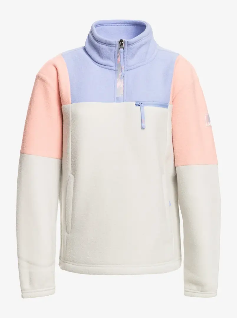 ROXY Chloe Kim - Fleece mit Halbreißverschluss für Frauen GR. L