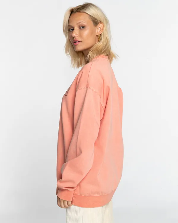 Billabong Sweatshirt Damen Rose GR. L