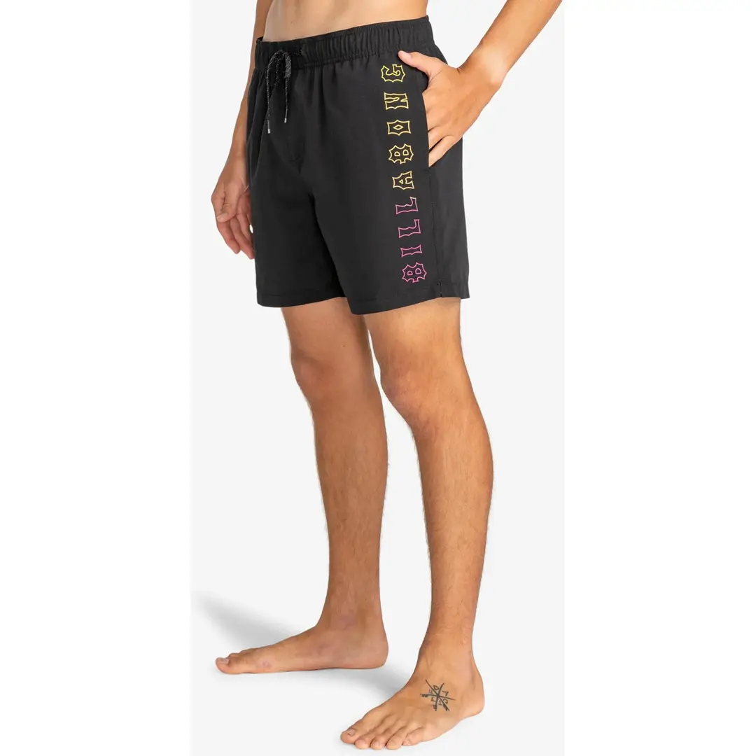 Billabong Badehose All Day Heritage für Männer Schwarz L
