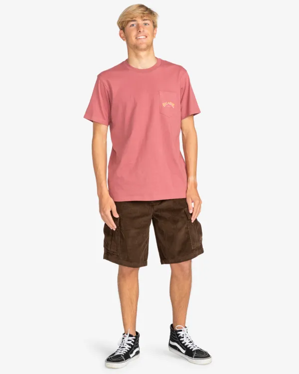 Billabong T-Shirt Herren Rose Dust GR. L