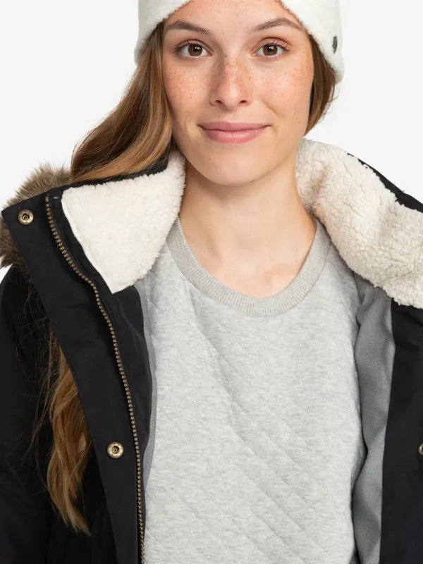 ROXY Ellie - Lange Winterjacke für Frauen GR. L
