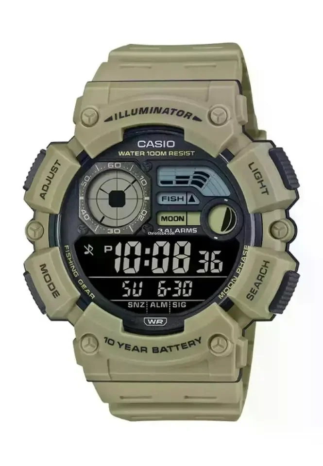 CASIO Collection WS-1500H-5BVEF Beige Uhr