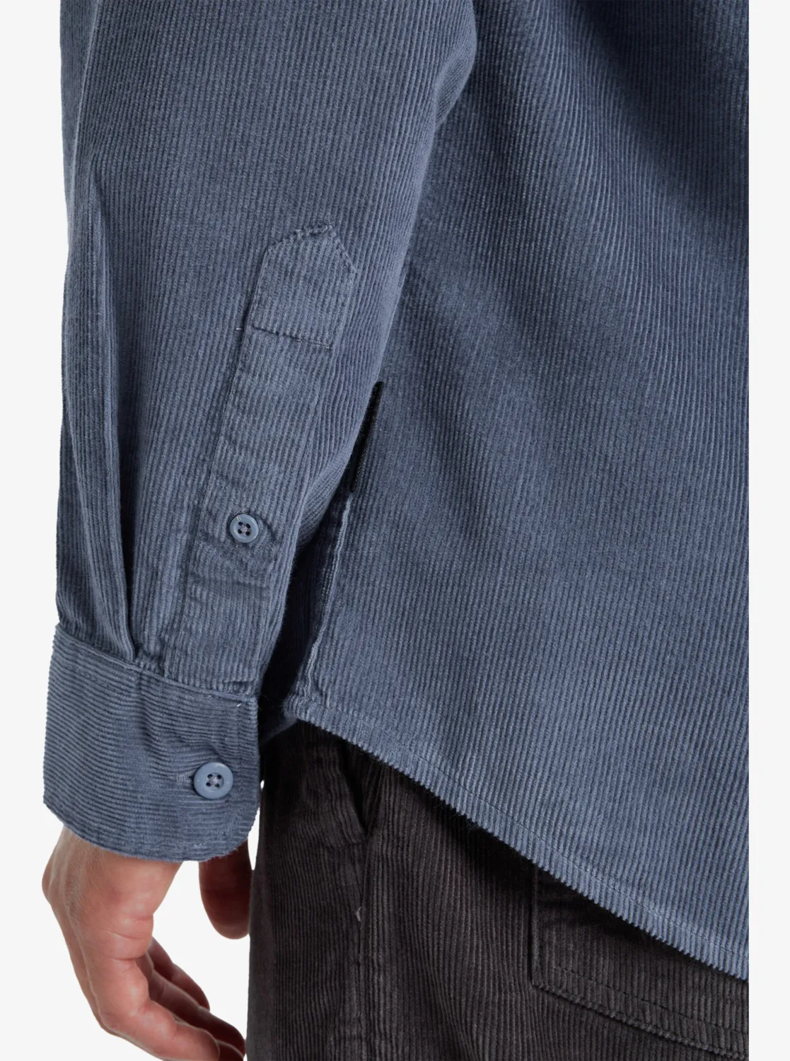 Quiksilver Smoke Trail  - Cordhemd für Männer Denim GR. L