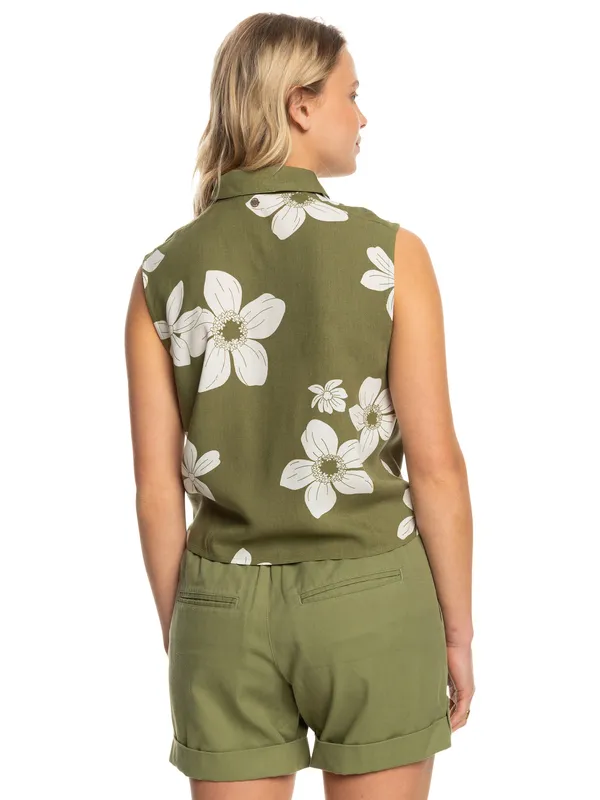 ROXY Tropical View - Ärmelloses Hemd für Frauen GR. L