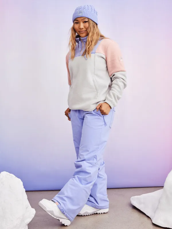 ROXY Chloe Kim - Fleece mit Halbreißverschluss für Frauen GR. L
