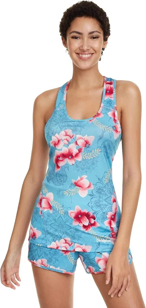 Desigual T-Shirt Co Hindi Dancer Gr. L 19SOTK12-1000/L