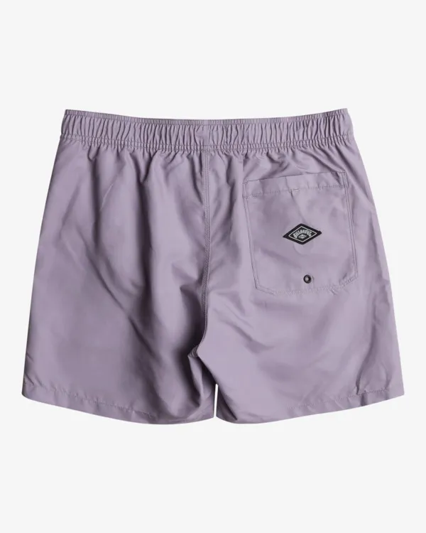 Billabong Badehose All Day Heritage Layback 16" für Männer Grey Violet
