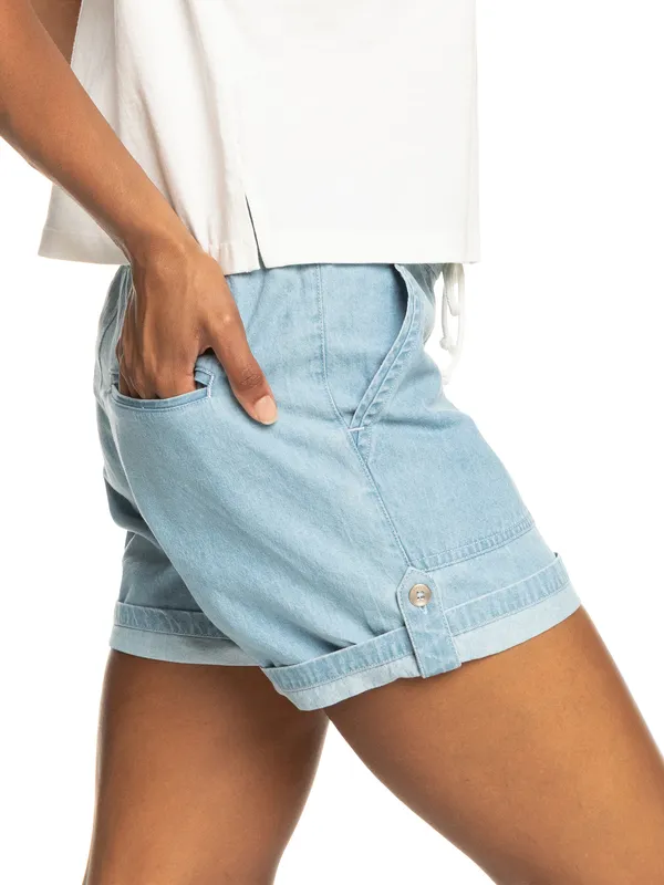 ROXY Milady Beach Regular - Jeansshorts für Frauen GR. L