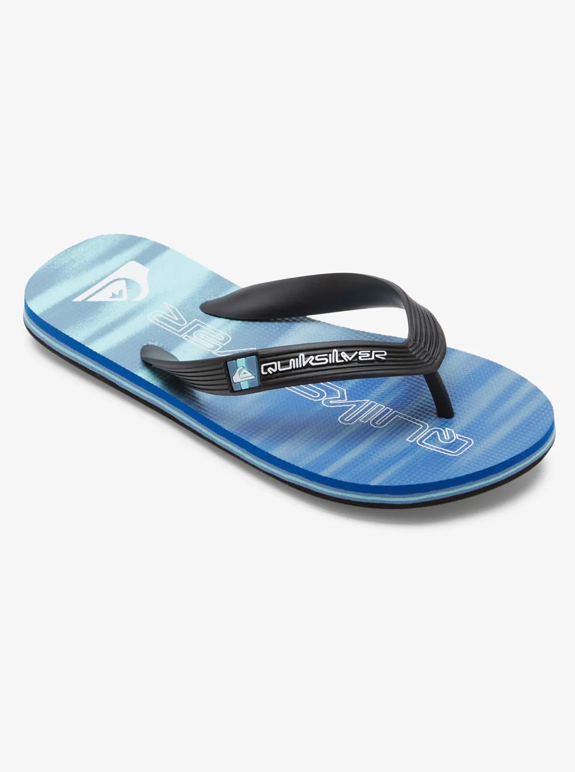 Quiksilver Molokai Art - Strand-Sandalen für Jungen Blau GR. 30