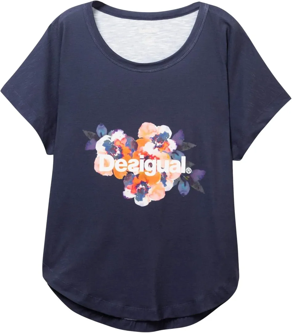 Desigual T-Shirt Co Camo Flower Gr. M 19SOTK14-1000/M