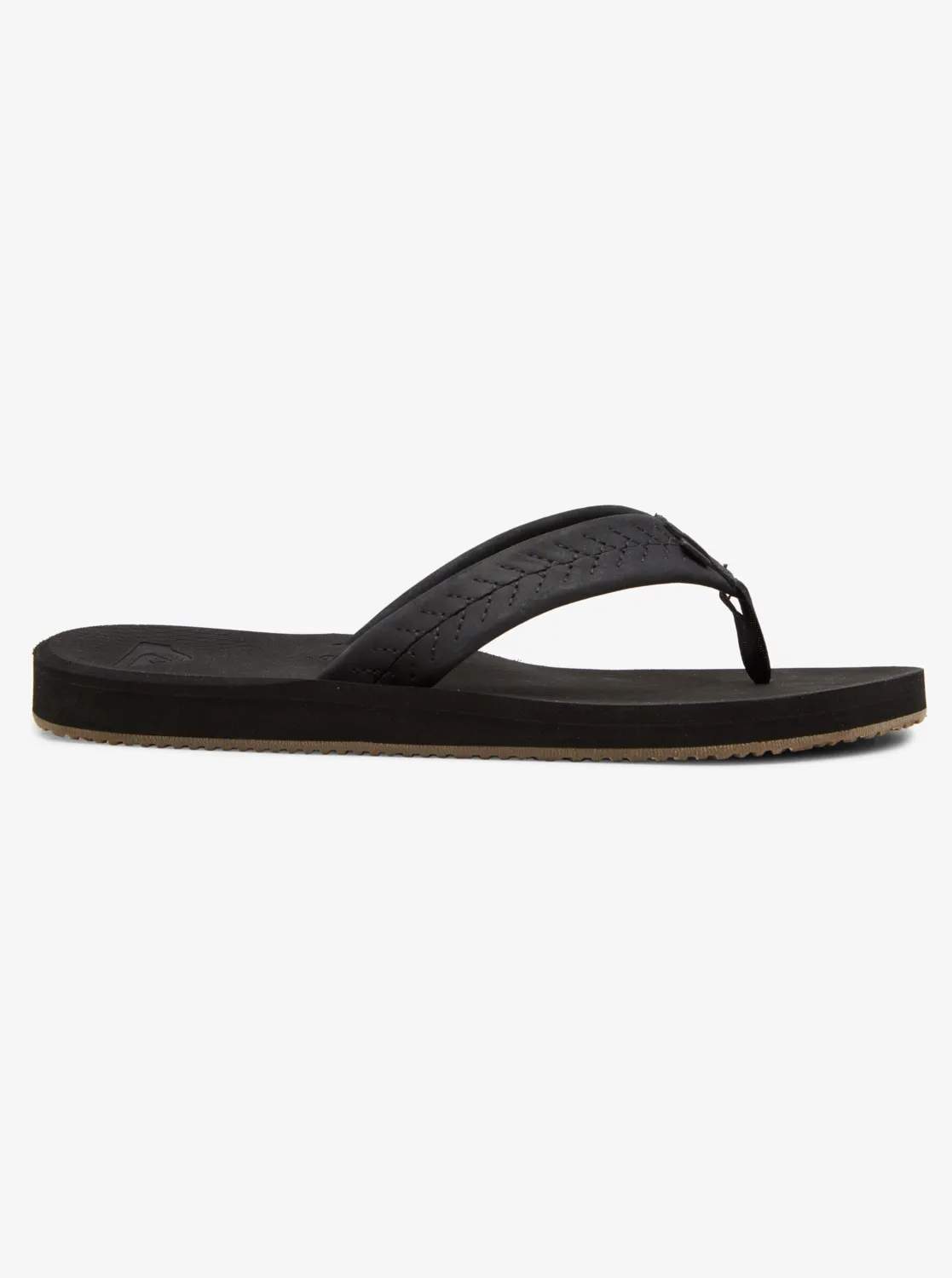 Quiksilver Left Coasta - Ledersandalen für Männer Schwarz GR. 39