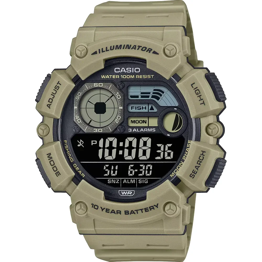 CASIO Collection WS-1500H-5BVEF Beige Uhr