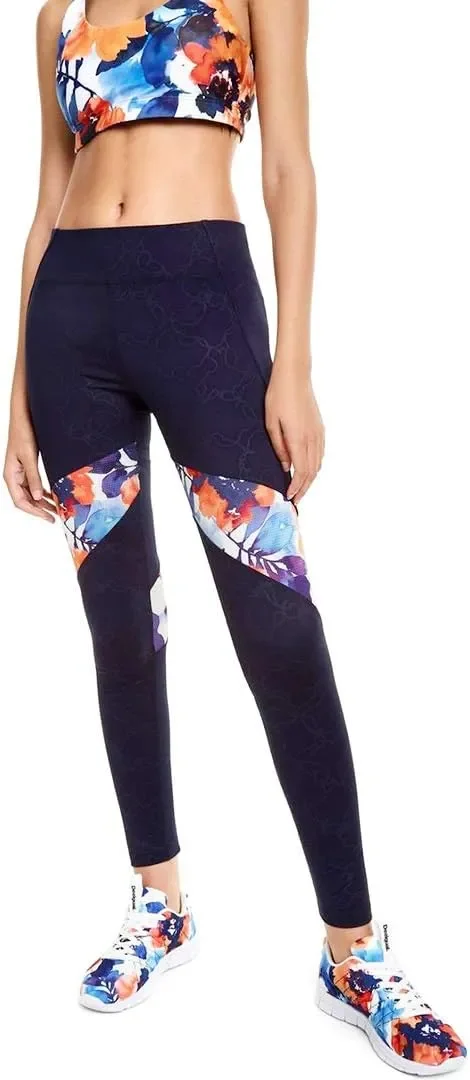 Desigual Legging Camo Flower Damen 19SONK025096 19SONK02 5096